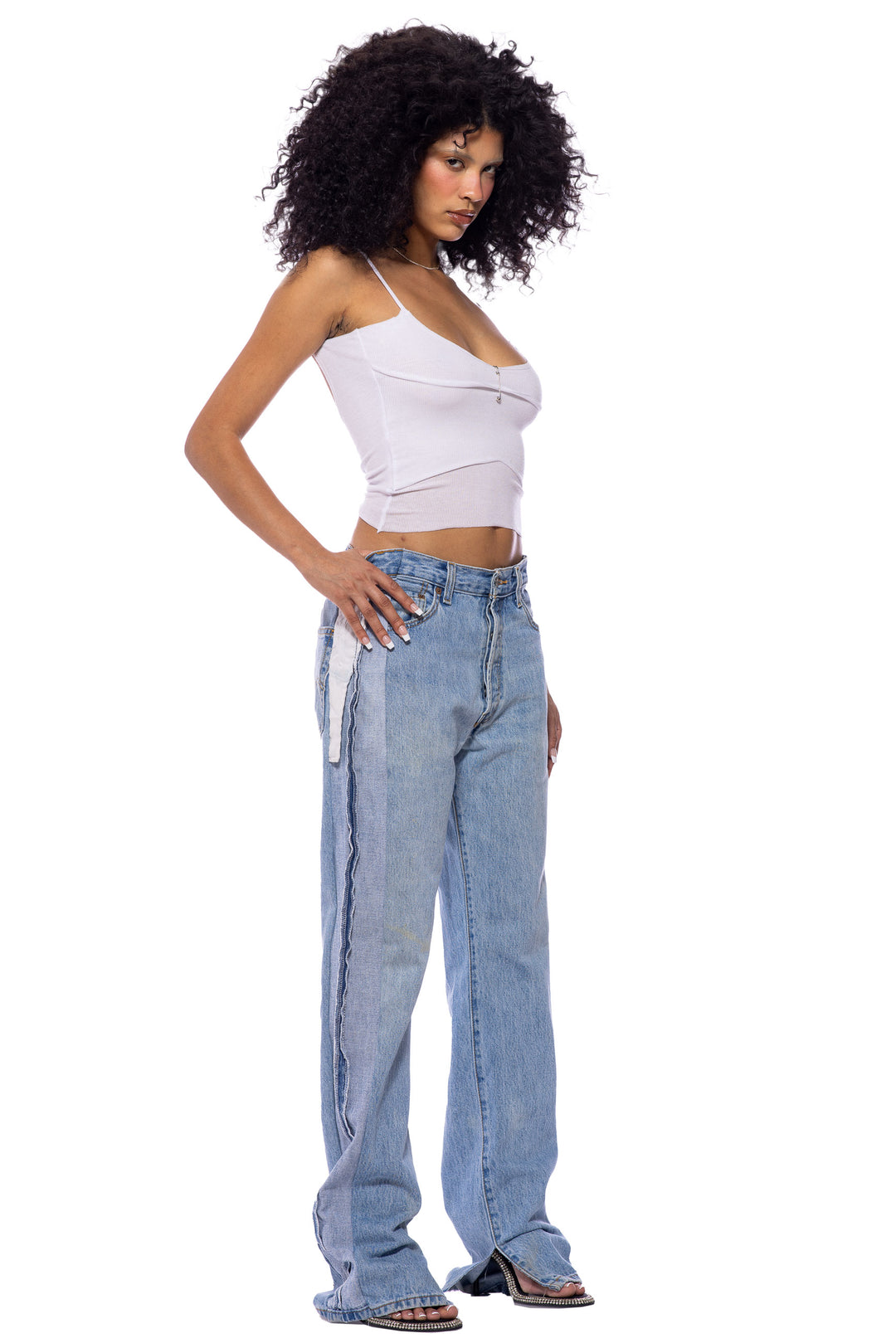PORTERHOUSE JEANS IN VINTAGE LIGHT BLUE