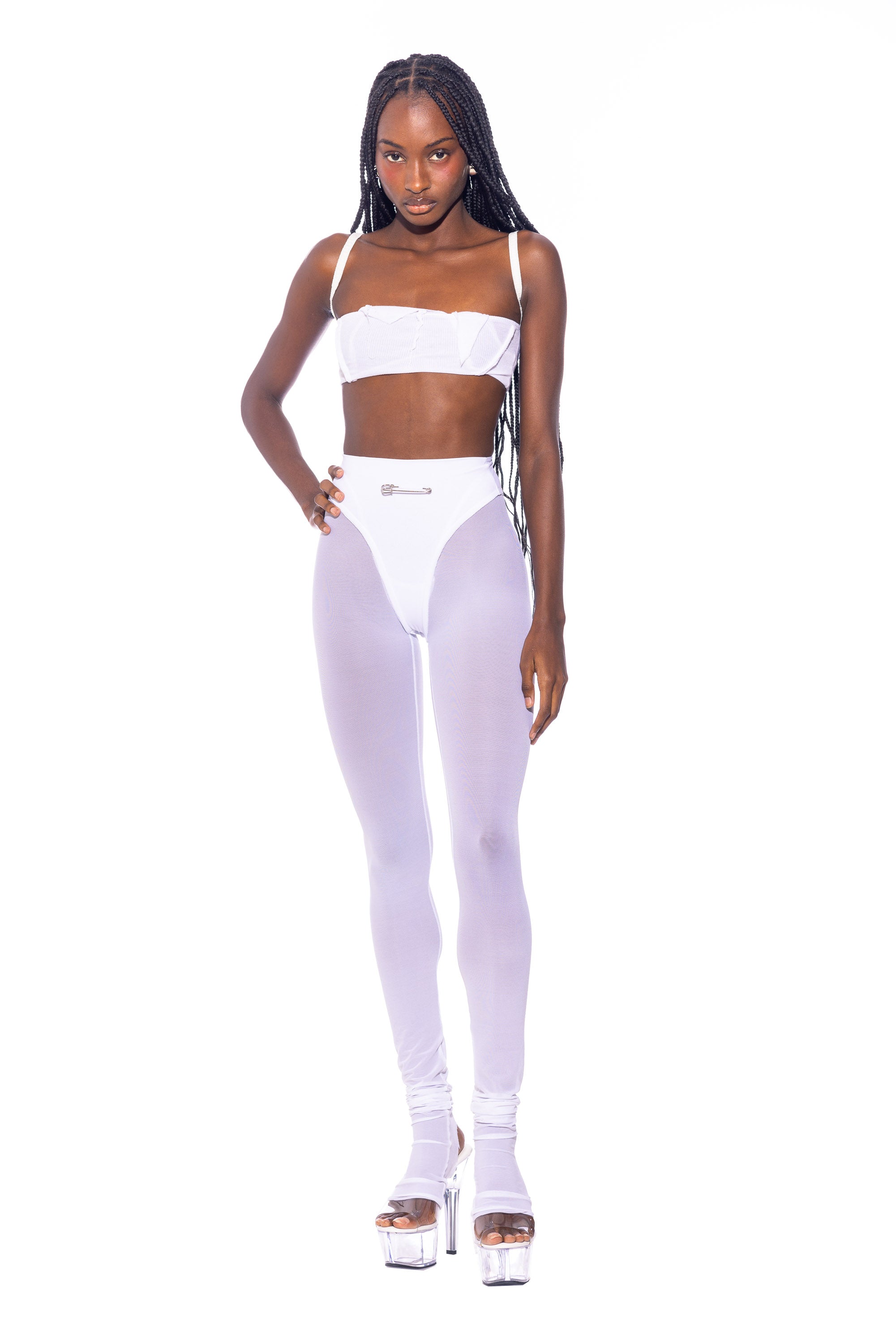 SAMI MIRO VINTAGE ASYMMETRIC PANTS ピンク SMVAugust25-038-Edit_2bc04610-