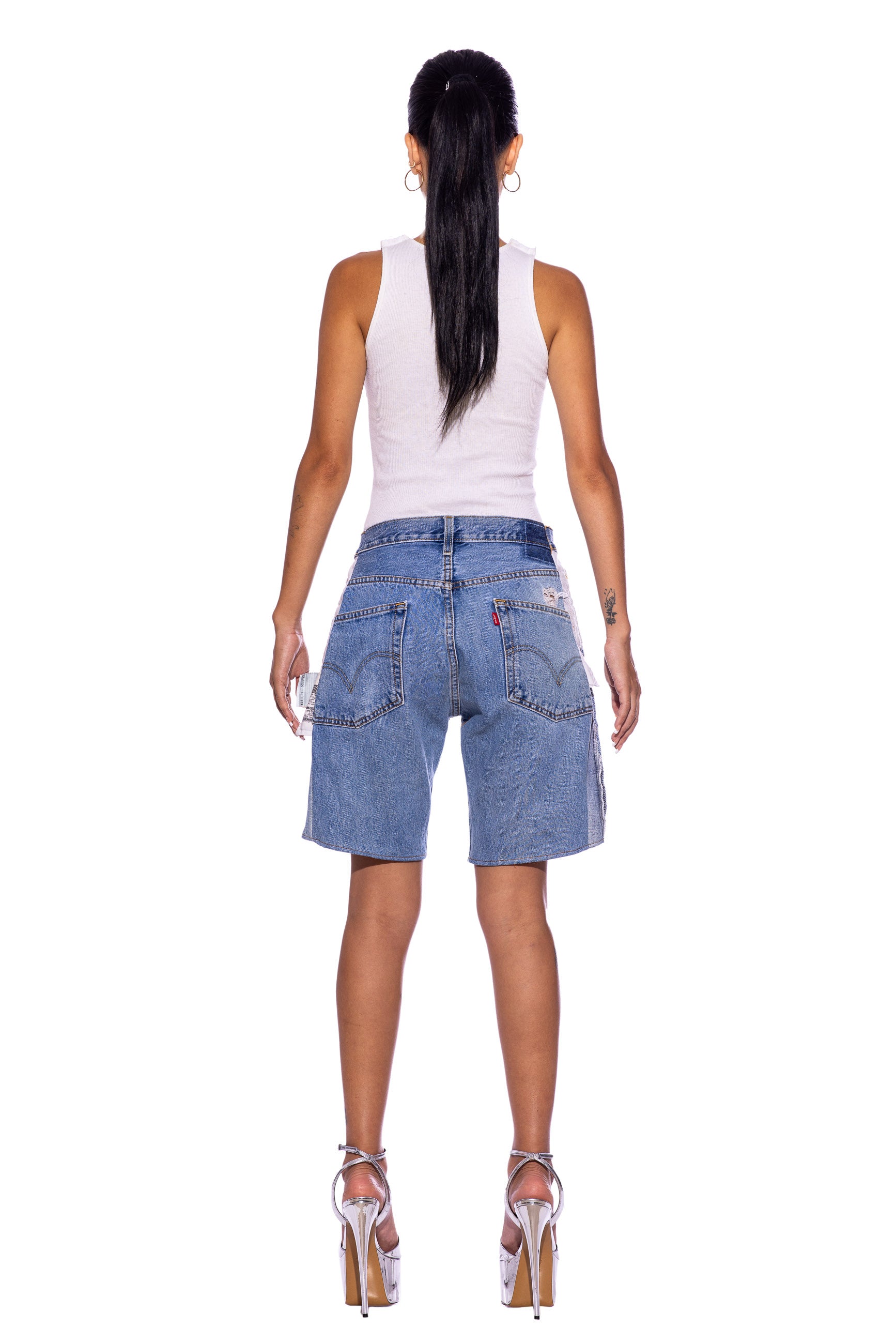 Sami Miro Vintage - PORTERHOUSE LONG SHORT IN VINTAGE BLUE