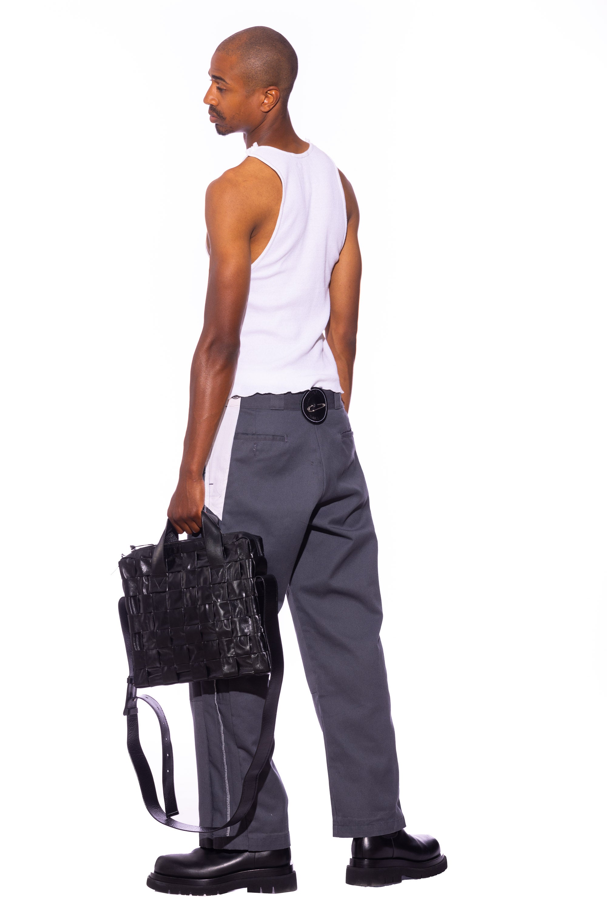 Sami Miro Vintage - Porterhouse Workwear Trousers in Slate