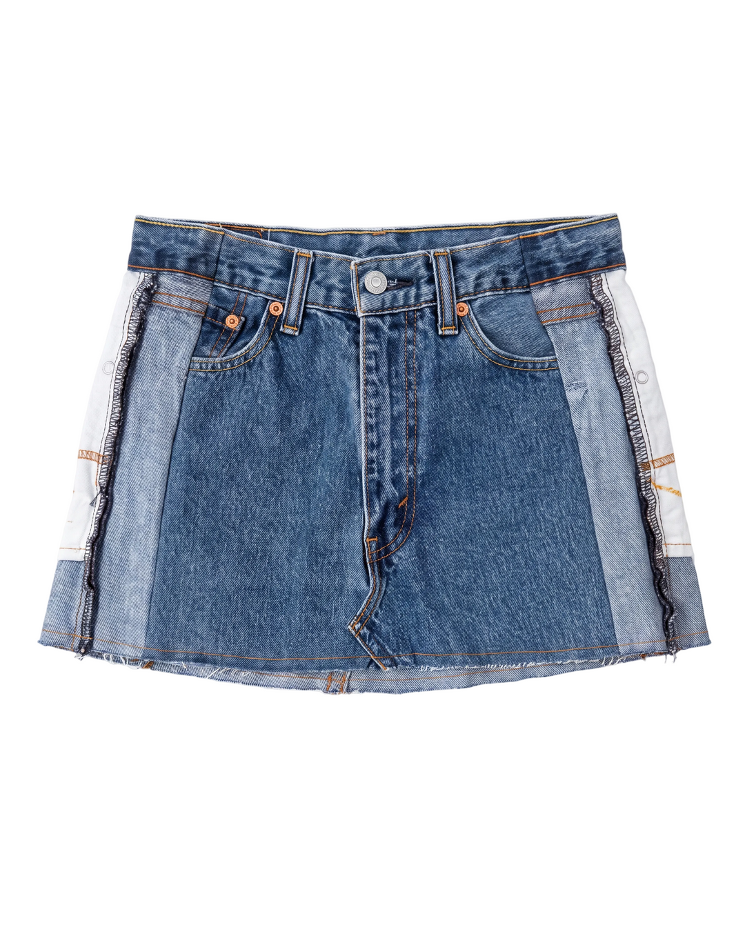 PORTERHOUSE MINI SKIRT IN VINTAGE BLUE