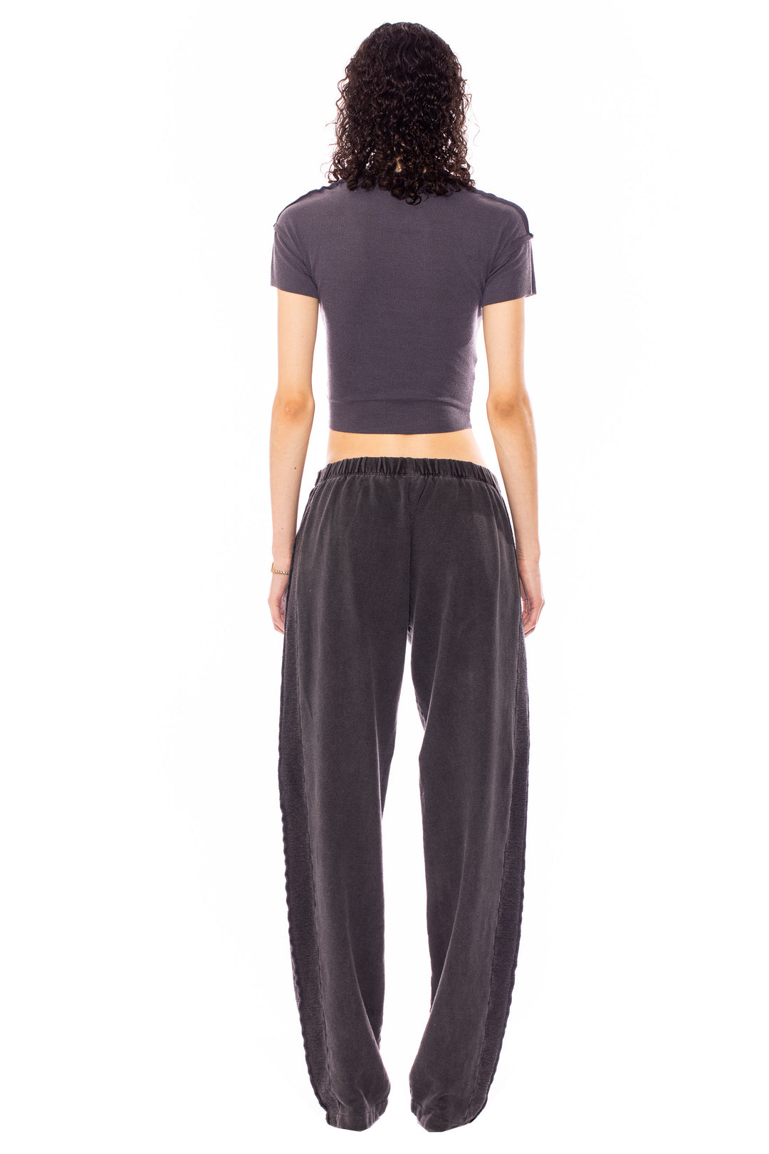 PORTERHOUSE SWEATPANTS IN CHARCOAL TERRY