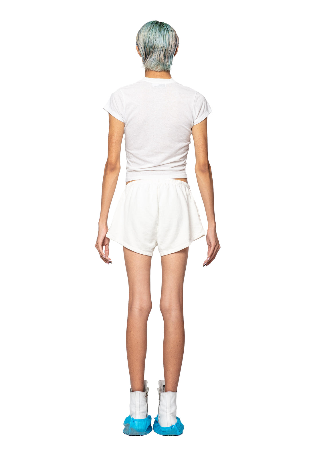 MINI SAFETY PIN SWEATSHORTS SMV X FUTURE EARTH