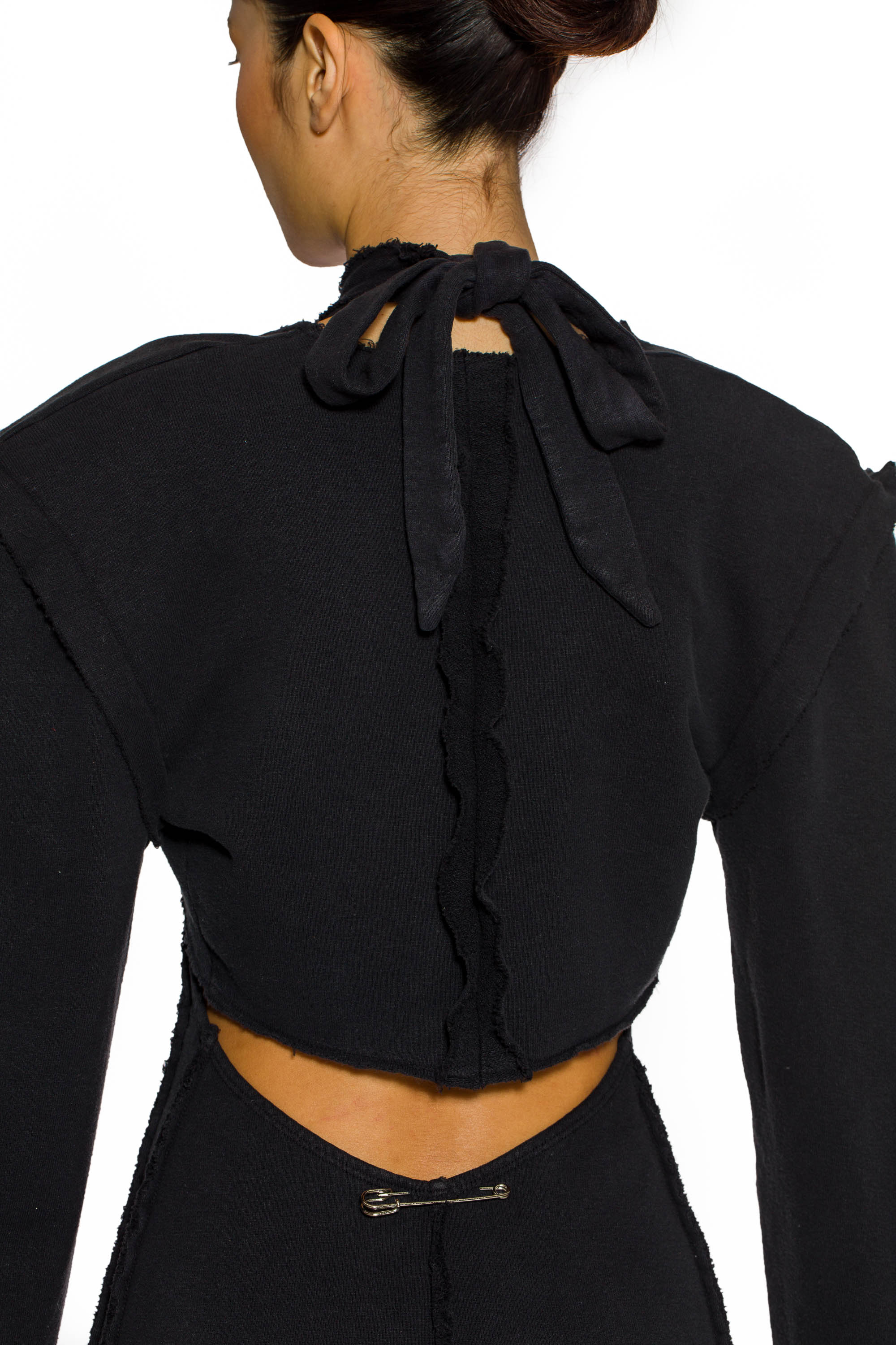ボレロ mediam  Fringe Bolero Kandra Open Knit Tie Front Bolero (CLS303) – TINA Stephens Group