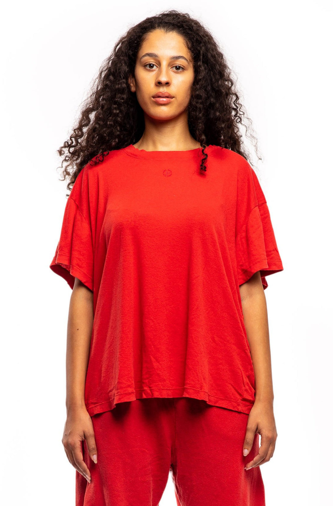 LOOSE TEE IN RED