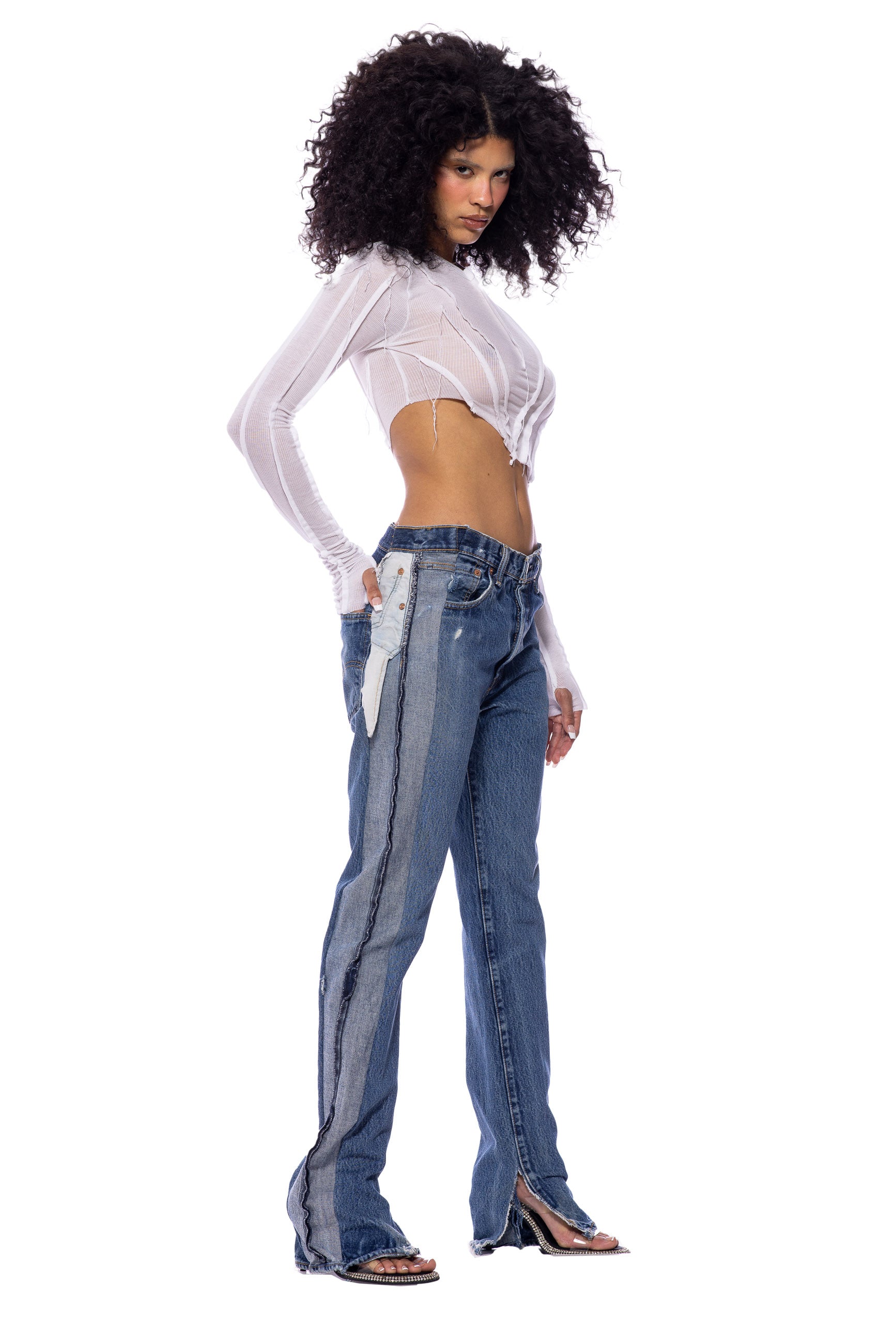 Sami Miro Vintage - PORTERHOUSE JEANS IN VINTAGE DARK BLUE